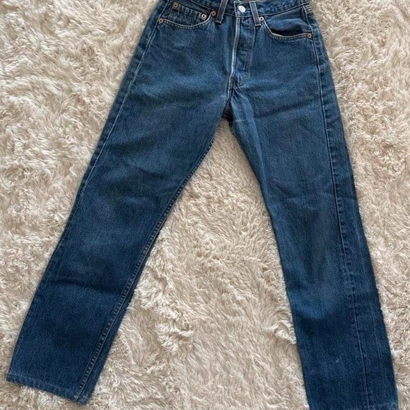 Denim - Vintage Levi's 501 MADE IN USA Buttonfly Denim